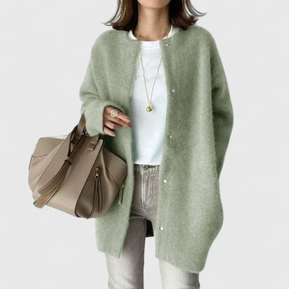 Women's Elegant Lightweight Long Cardigan