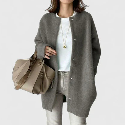Women's Elegant Lightweight Long Cardigan