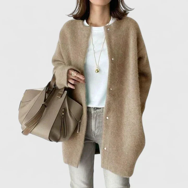 Women's Elegant Lightweight Long Cardigan