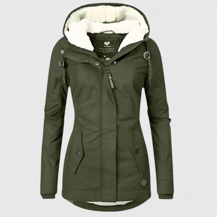 Women's Waterproof Hooded Winter Jacket
