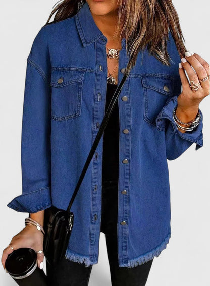 Women's Relaxed-Fit Drop-Shoulder Jacket