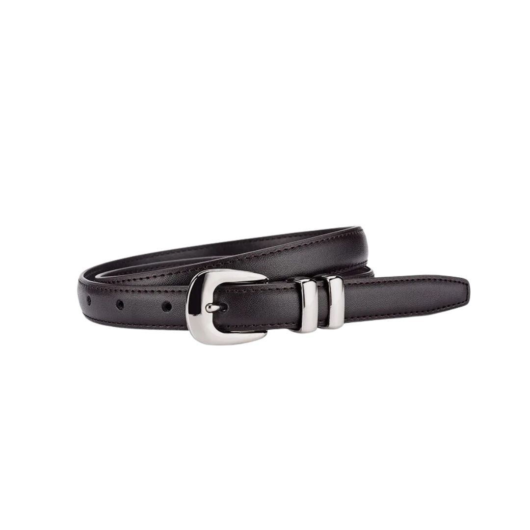Adele Slim Leather Belt