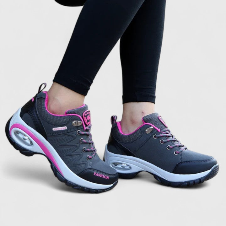 Women's Waterproof Air-Cushion Lace-Up Trainers