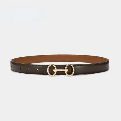 Hera Slim Leather Belt