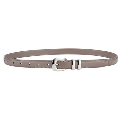 Adele Slim Leather Belt