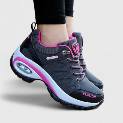 Women's Waterproof Air-Cushion Lace-Up Trainers