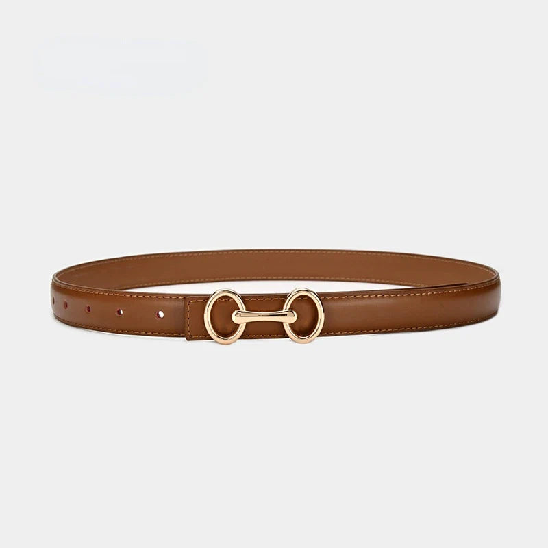 Hera Slim Leather Belt