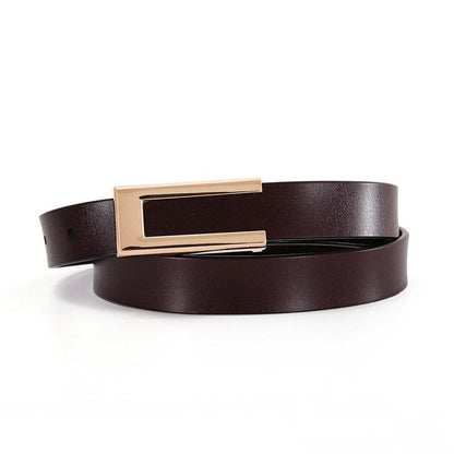 Estela Classic Leather Belt