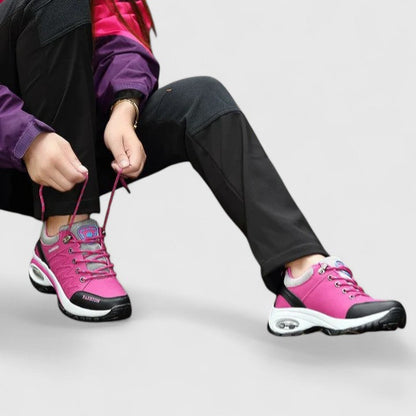 Women's Waterproof Air-Cushion Lace-Up Trainers