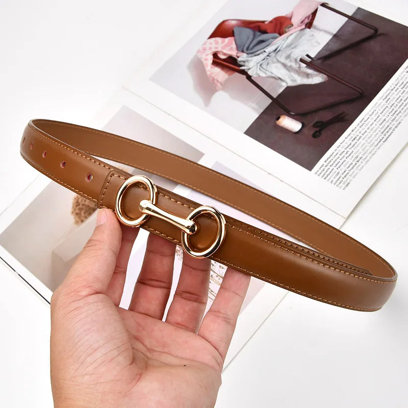 Hera Slim Leather Belt