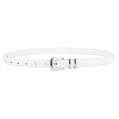 Adele Slim Leather Belt