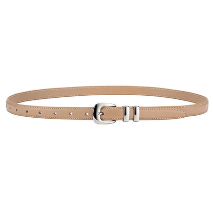 Adele Slim Leather Belt