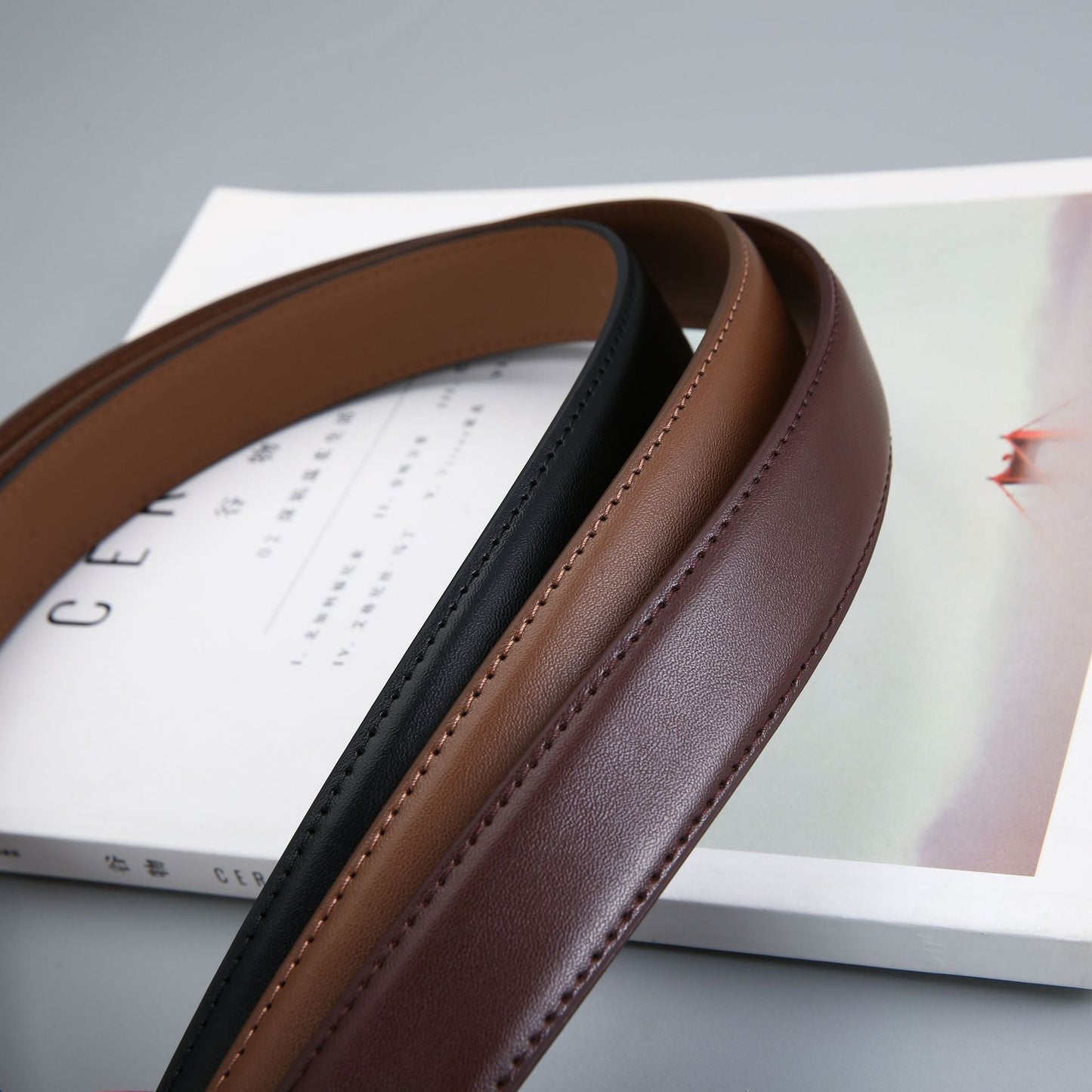 Tabata Classic Leather Belt