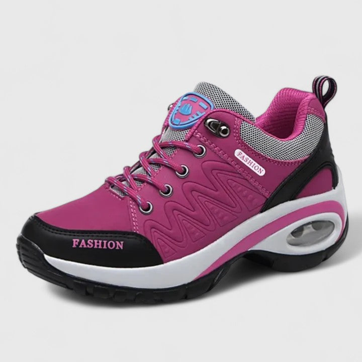 Women's Waterproof Air-Cushion Lace-Up Trainers