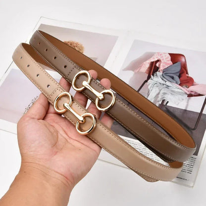 Hera Slim Leather Belt