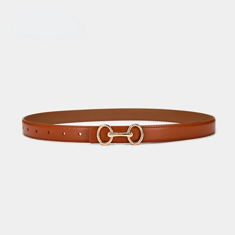 Hera Slim Leather Belt