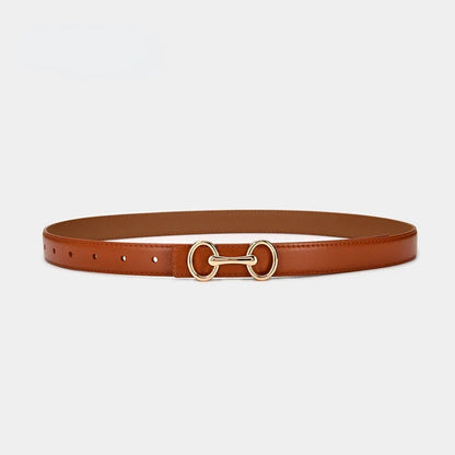 Hera Slim Leather Belt