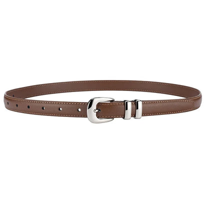 Adele Slim Leather Belt