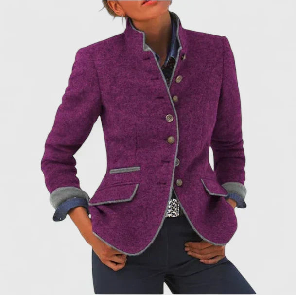 Women's Elegant Open-Front Cardigan