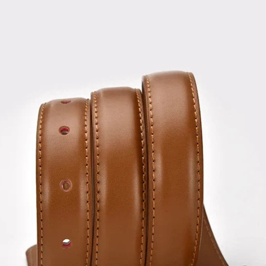 Hera Slim Leather Belt