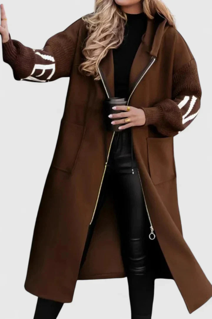 Women's Oversized Hooded Maxi Coat