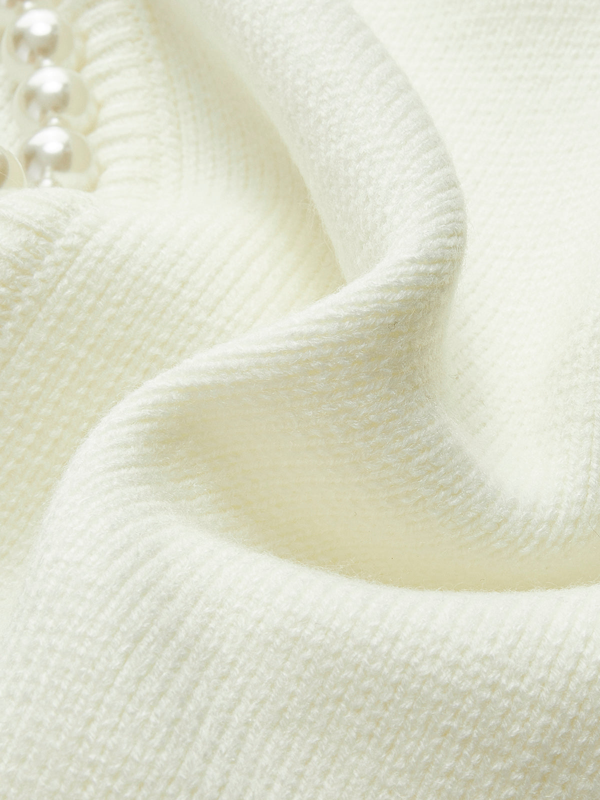 Women's Round-Neck Open-Front Knit Cardigan