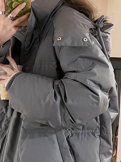 Women's Oversized Hooded Puffer Jacket