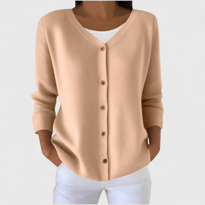Women's Hooded Button-Front Long Cardigan