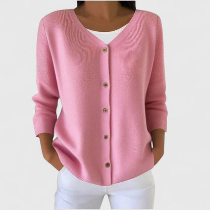 Women's Hooded Button-Front Long Cardigan