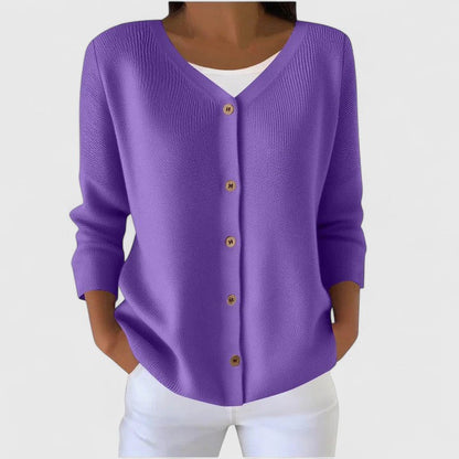 Women's Hooded Button-Front Long Cardigan