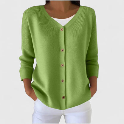 Women's Hooded Button-Front Long Cardigan