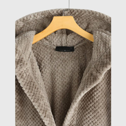 Women's Cosy Hooded Mid-Length Coat