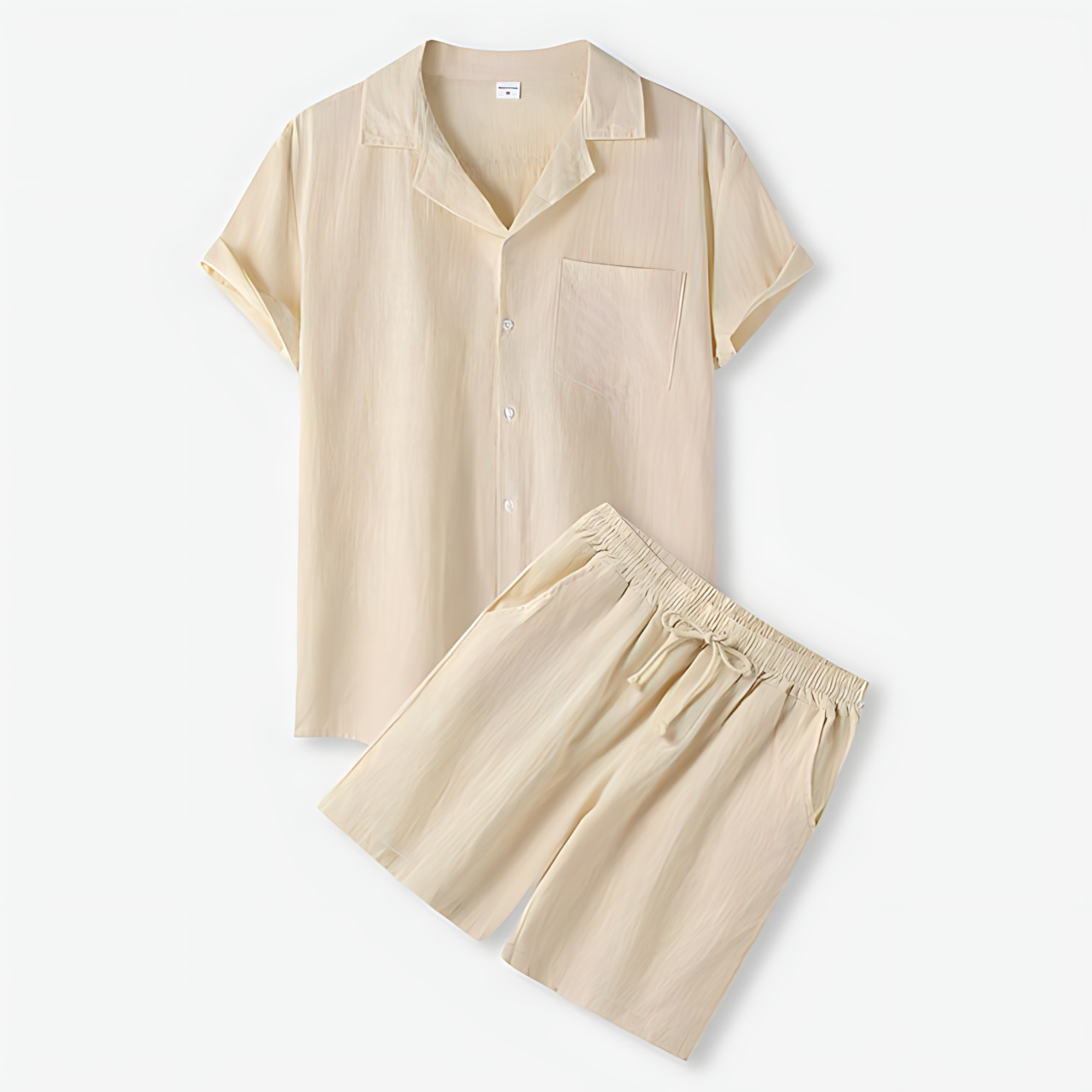 Andrew - Ensemble d'été chemise et short pour homme