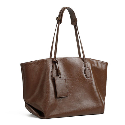 London Leather Tote Bag