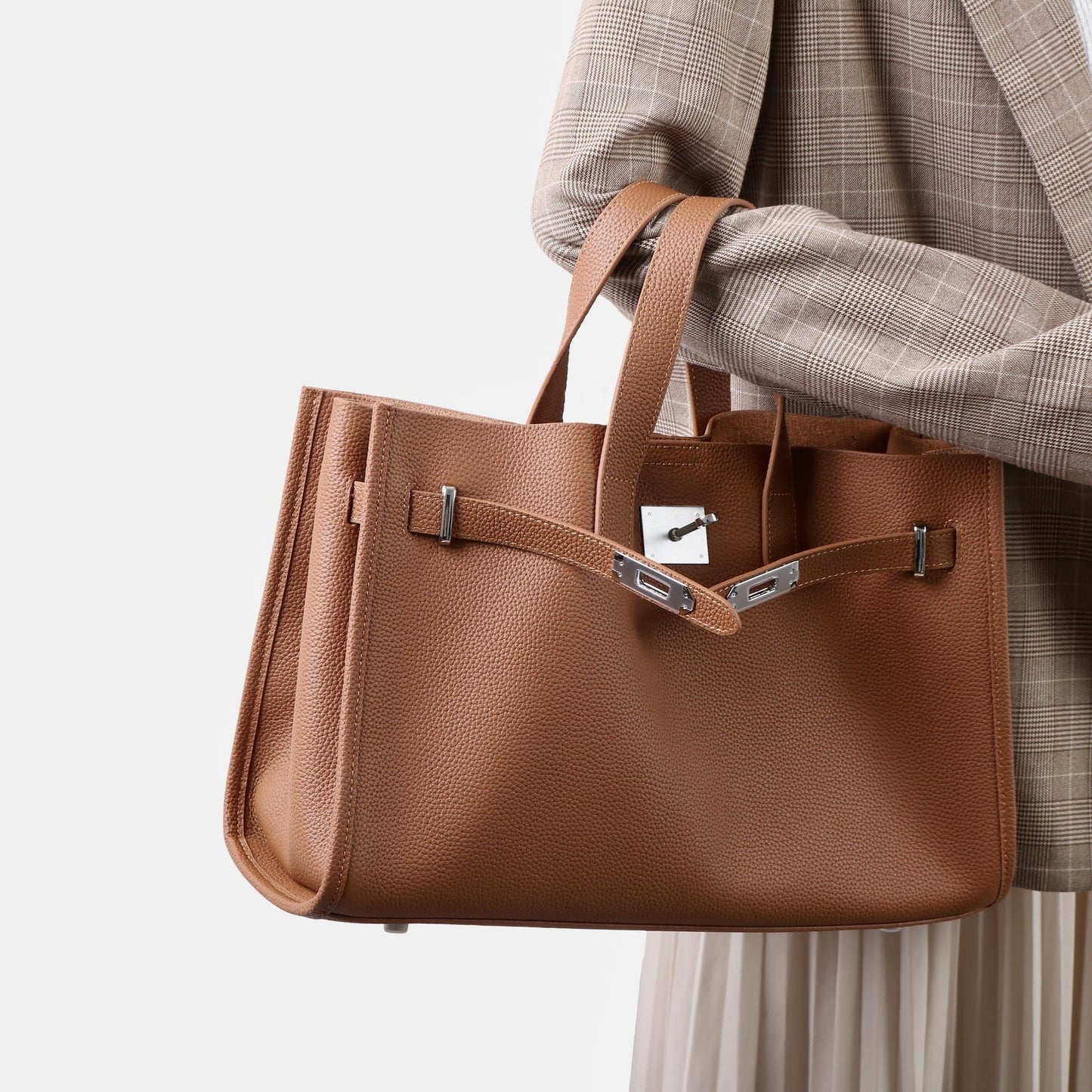 Bonnet Leather Tote Bag