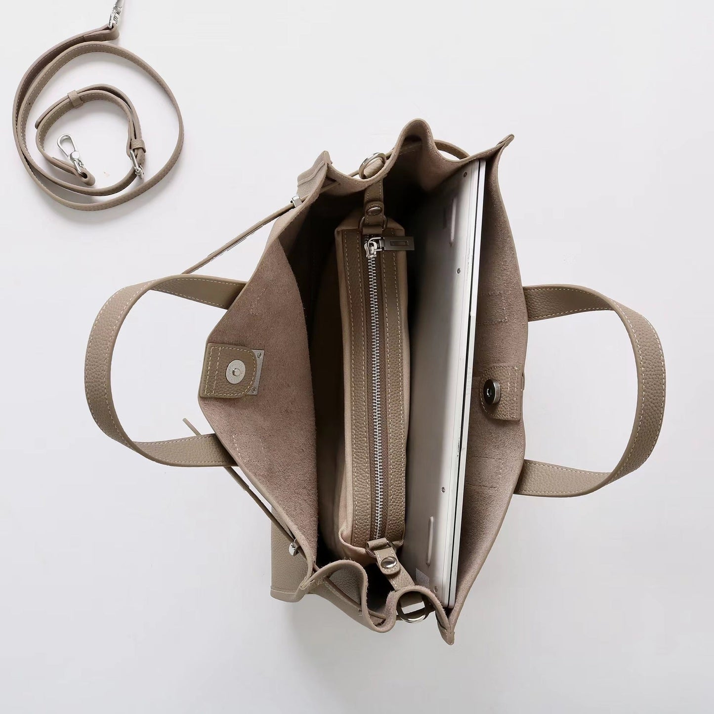 Bonnet Leather Tote Bag
