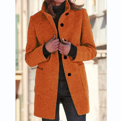 Women's Elegant Mid-Length Coat