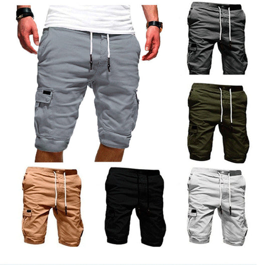 Bogdan - Short loose cargo d'été pour hommes