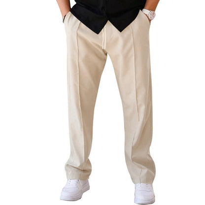 Renato - Pantalon de loisirs coupe large pour homme