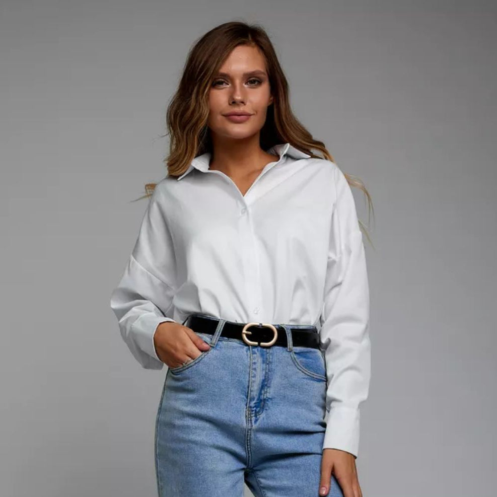 Blair Double Buckle Leather Belt