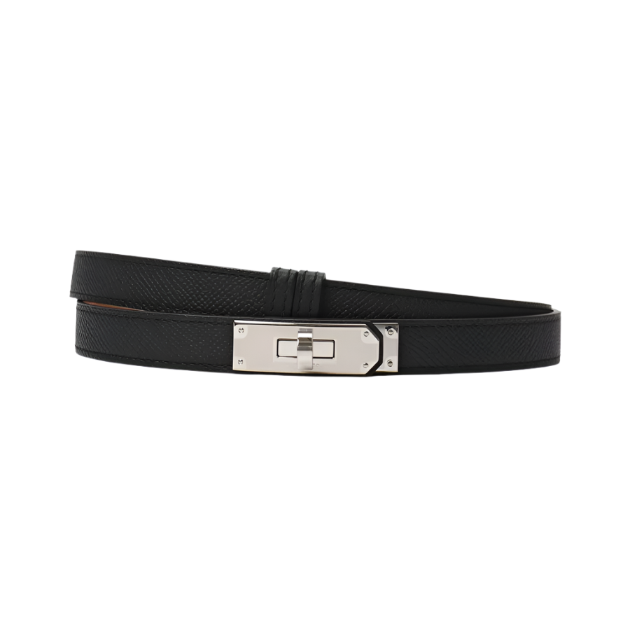 Hayes Slim Leather Belt