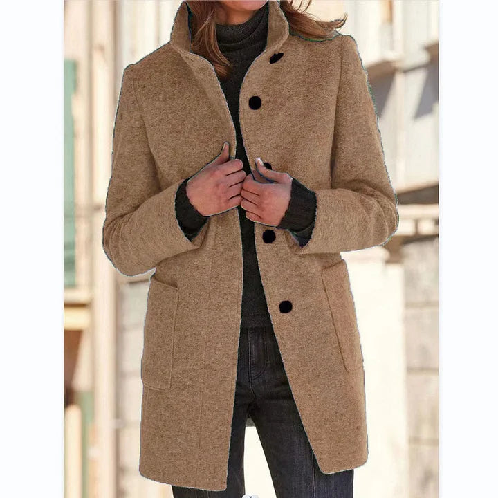 Women's Elegant Mid-Length Coat