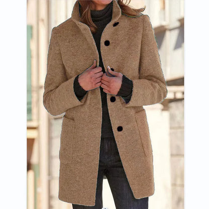 Women's Elegant Mid-Length Coat
