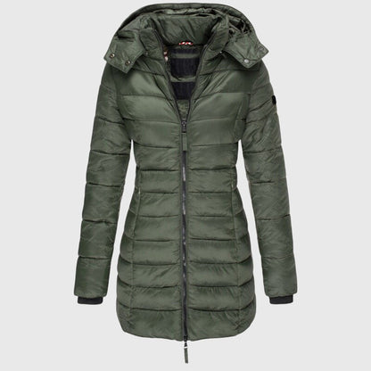 Women's Longline Padded Winter Coat