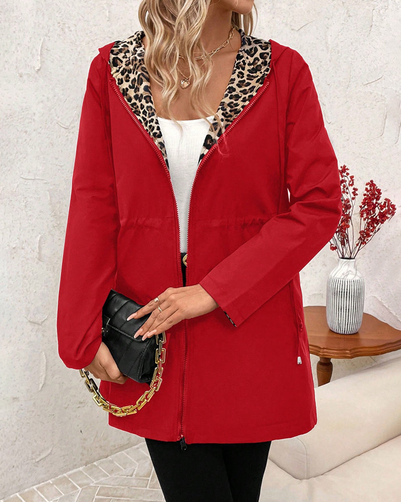 Women's Elegant Relaxed-Fit Mid-Length Coat