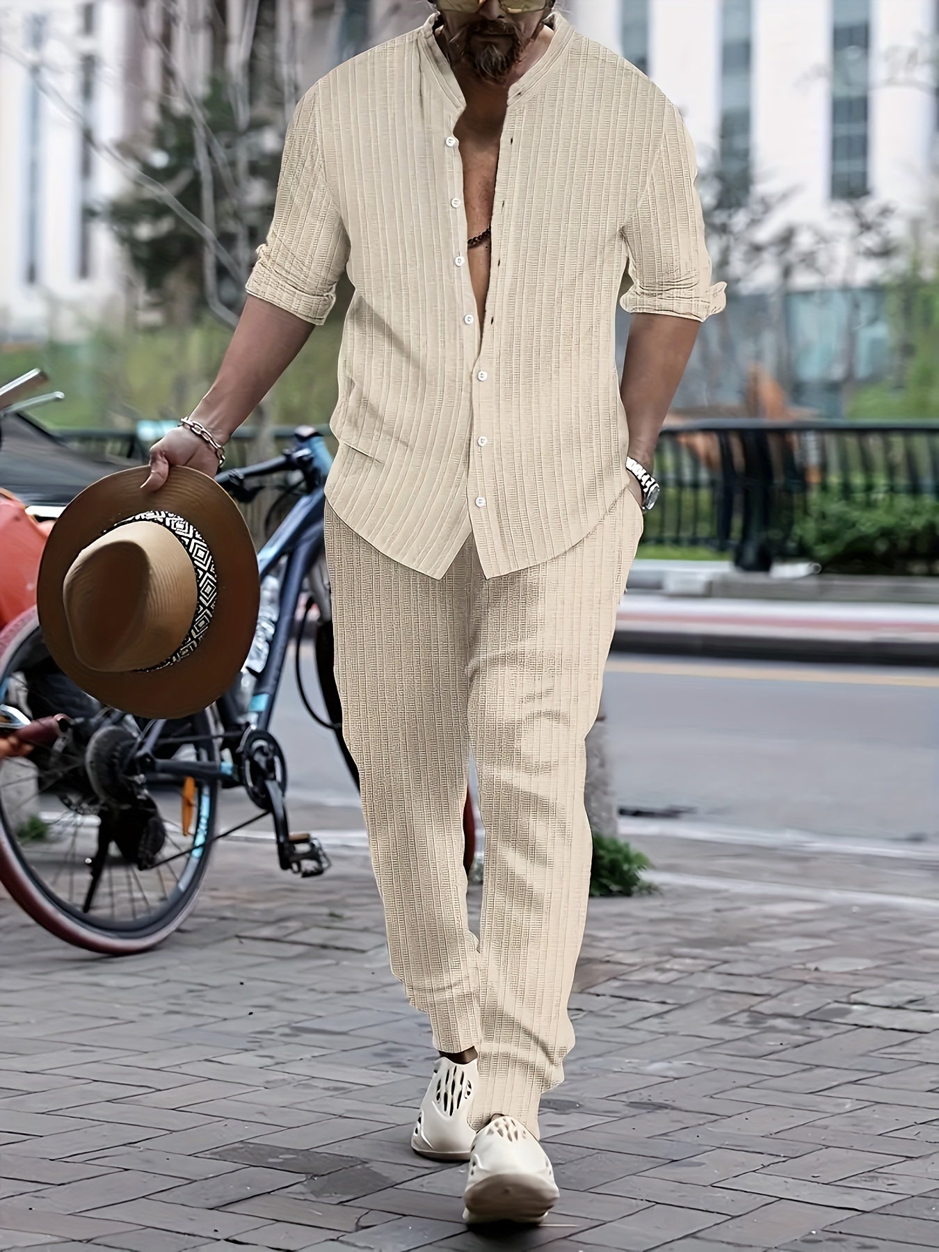 Marcelo - ensemble de loisirs pour hommes pour le style de vie urbain