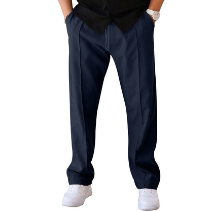 Renato - Pantalon de loisirs coupe large pour homme
