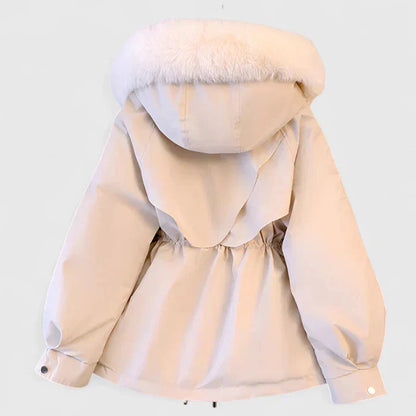 Women's Padded Wind & Water-Resistant Hooded Jacket