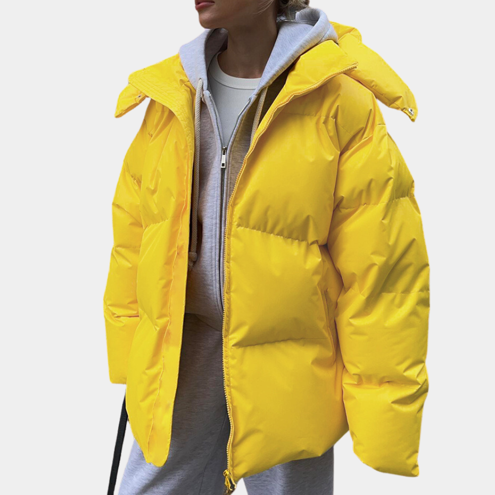 Women's Lightweight Quilted Hooded Puffer Jacket