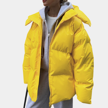 Women's Lightweight Quilted Hooded Puffer Jacket